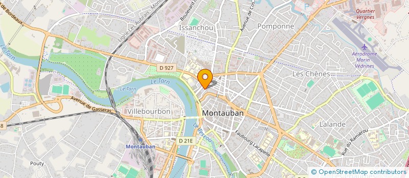 localisation de l'entreprise MONSIEUR KHALED AHMED  MONTAUBAN