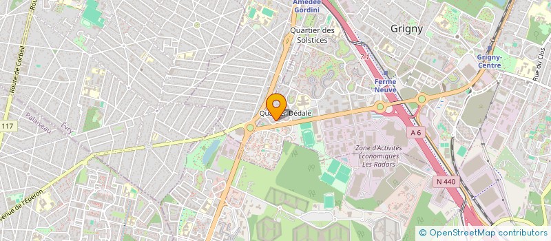 localisation de l'entreprise MONSIEUR KHALED AL SALEH  GRIGNY