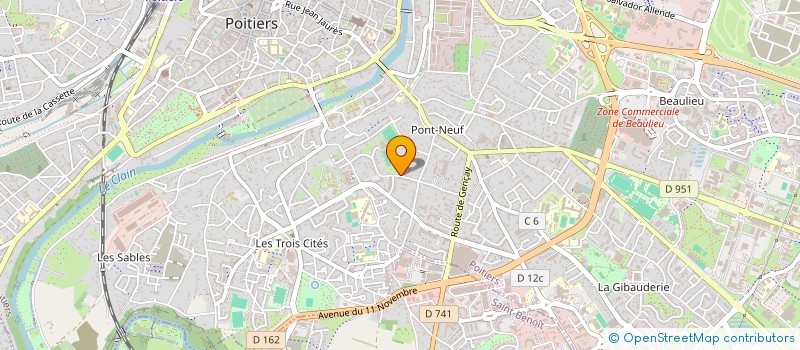localisation de l'entreprise MONSIEUR KHALED AL TULHI à POITIERS