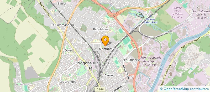 localisation de l'entreprise MONSIEUR KHALED ALI ATOME  NOGENT-SUR-OISE