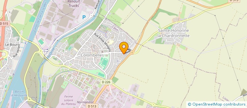 localisation de l'entreprise MONSIEUR KHALED ALKURDI à COLOMBELLES