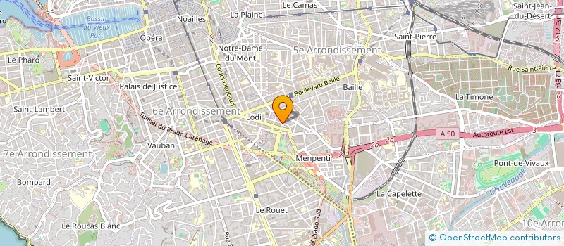 localisation de l'entreprise MONSIEUR KHALED ALLAOUI à MARSEILLE