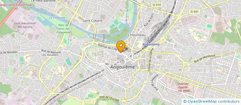 localisation de l'entreprise MONSIEUR KHALED ALMSALLAKH à ANGOULEME