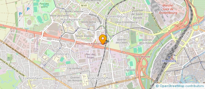 localisation de l'entreprise MONSIEUR KHALED ALSHOBLI  STRASBOURG
