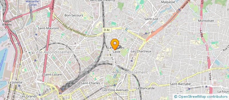 localisation de l'entreprise MONSIEUR KHALED ALTOSH à MARSEILLE