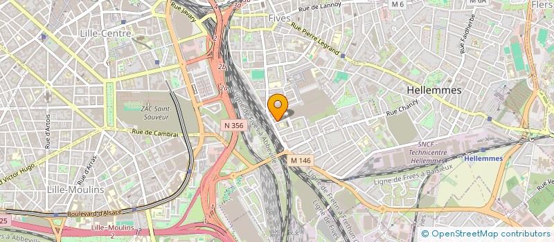 localisation de l'entreprise MONSIEUR KHALED AOUDIA à LILLE