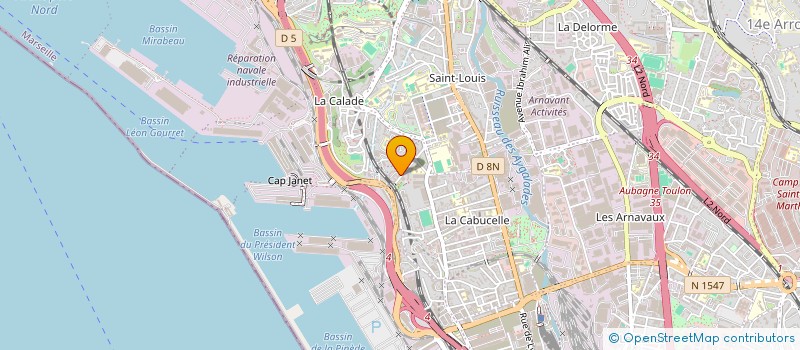 localisation de l'entreprise MONSIEUR KHALED ARRAR à MARSEILLE
