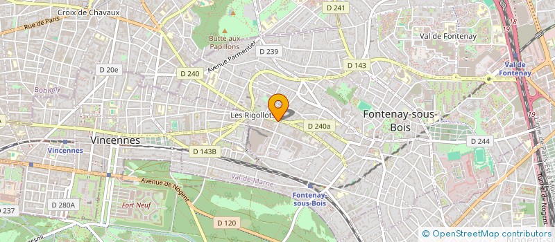 localisation de l'entreprise MONSIEUR KHALED BADACHE à FONTENAY-SOUS-BOIS