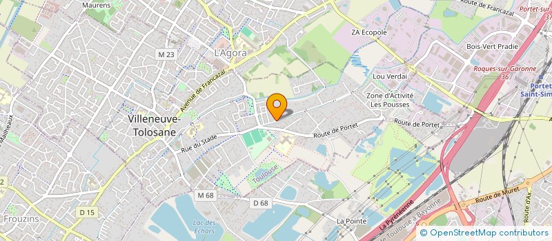 localisation de l'entreprise MONSIEUR KHALED BADR-BASSEM à VILLENEUVE-TOLOSANE