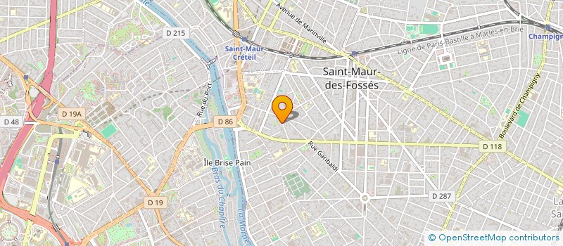 localisation de l'entreprise MONSIEUR KHALED BELHOCINE à SAINT-MAUR-DES-FOSSES