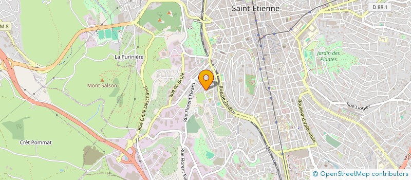 localisation de l'entreprise MONSIEUR KHALED BELKADI ZOUBIR - HAMDI  SAINT-ETIENNE