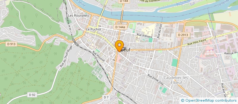 localisation de l'entreprise MONSIEUR KHALED BELLATRECHE  ELBEUF