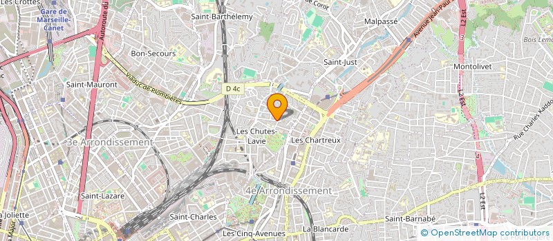 localisation de l'entreprise MONSIEUR KHALED BEN ABDALLAH à MARSEILLE