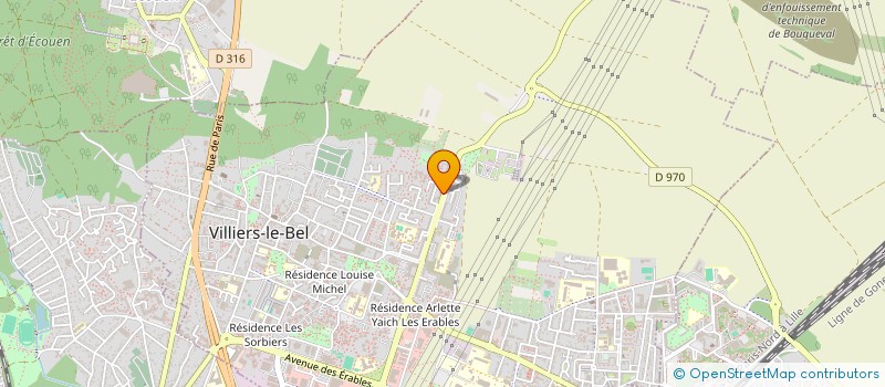 localisation de l'entreprise MONSIEUR KHALED BEN OTHMAN  VILLIERS-LE-BEL