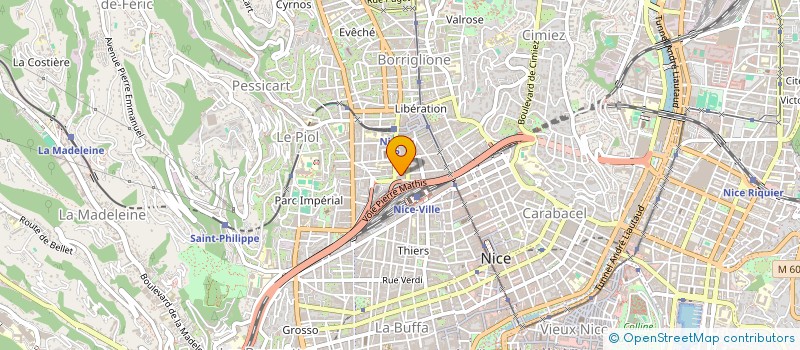 localisation de l'entreprise MONSIEUR KHALED BEN RABEH à NICE