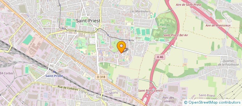 localisation de l'entreprise MONSIEUR KHALED BENALIA  SAINT-PRIEST