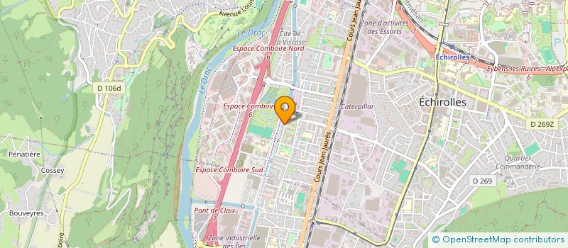 localisation de l'entreprise MONSIEUR KHALED BENALIKHOUDJA à ECHIROLLES