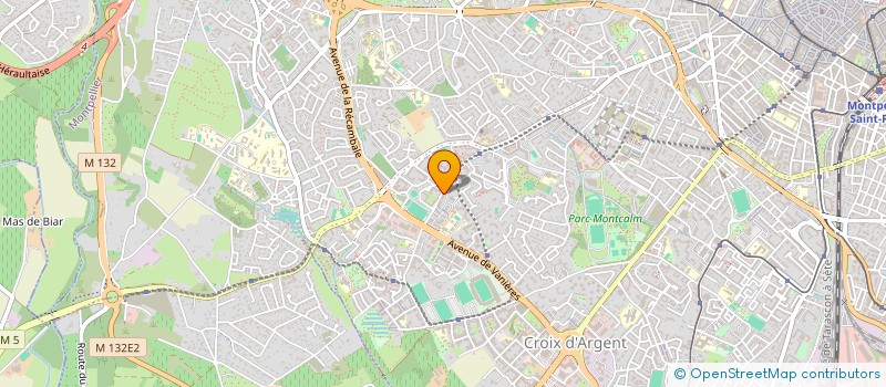 localisation de l'entreprise MONSIEUR KHALED BENAMEUR  MONTPELLIER