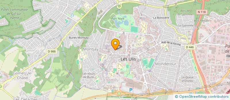 localisation de l'entreprise MONSIEUR KHALED BENHADJ BOUAKER à LES ULIS