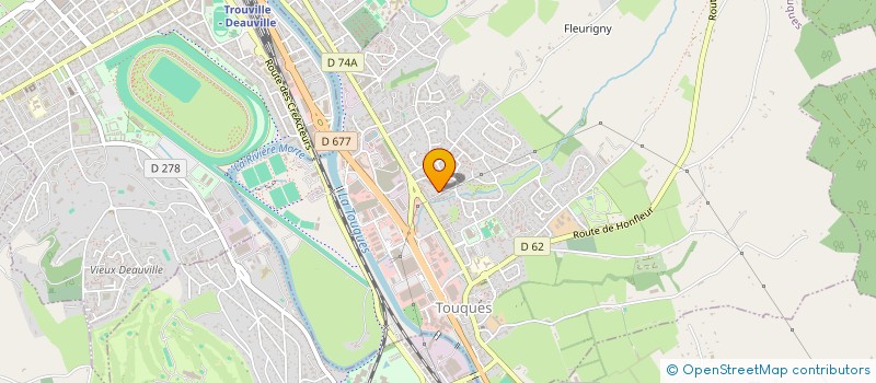 localisation de l'entreprise MONSIEUR KHALED BENMILOUD  TOUQUES