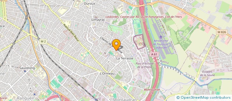 localisation de l'entreprise MONSIEUR KHALED BENOUIS  TOULOUSE