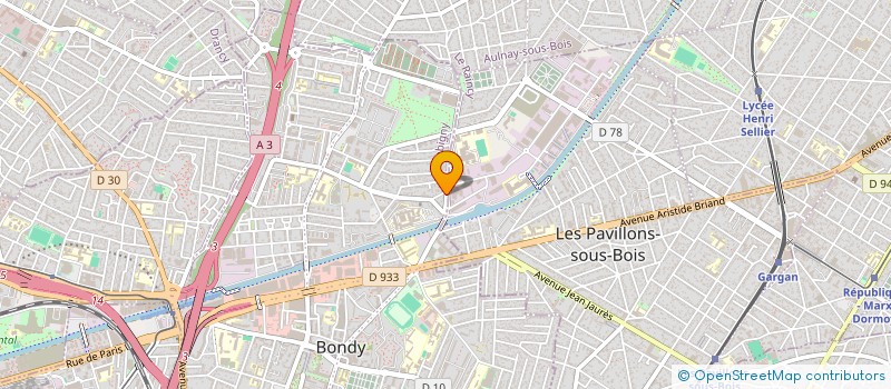 localisation de l'entreprise MONSIEUR KHALED BENYOUNES à BONDY