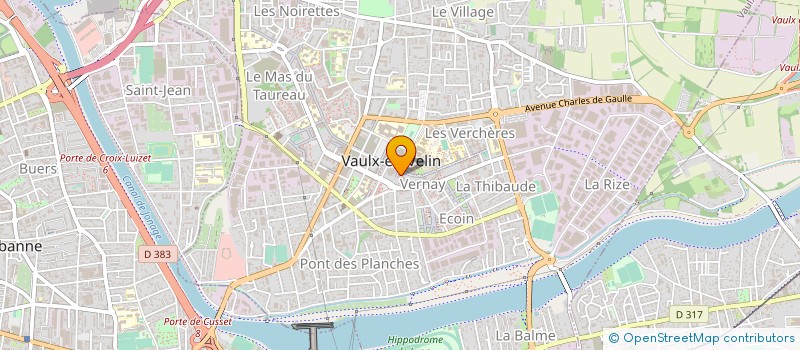 localisation de l'entreprise MONSIEUR KHALED BETTAIEB à VAULX-EN-VELIN