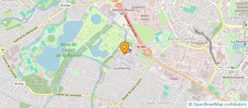localisation de l'entreprise MONSIEUR KHALED BOUABDALLAH à TOULOUSE
