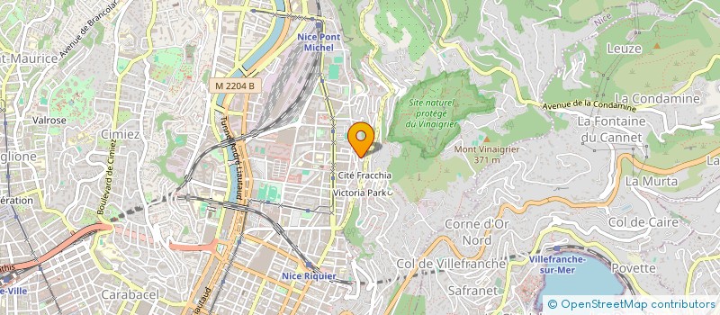 localisation de l'entreprise MONSIEUR KHALED BOUAZIZ  NICE