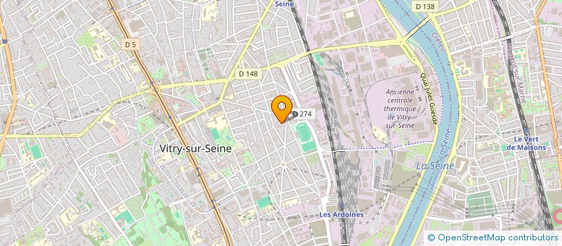 localisation de l'entreprise MONSIEUR KHALED BOUGHANMI à VITRY-SUR-SEINE