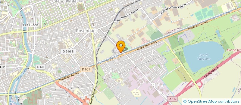 localisation de l'entreprise MONSIEUR KHALED BOUHARBA à DUNKERQUE