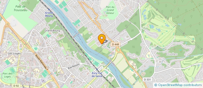 localisation de l'entreprise MONSIEUR KHALED BOUHDIMA à SOISY-SUR-SEINE