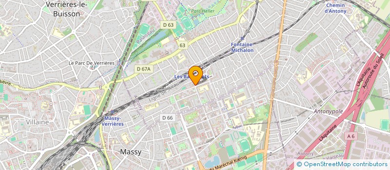 localisation de l'entreprise MONSIEUR KHALED BOUJNAH à ANTONY