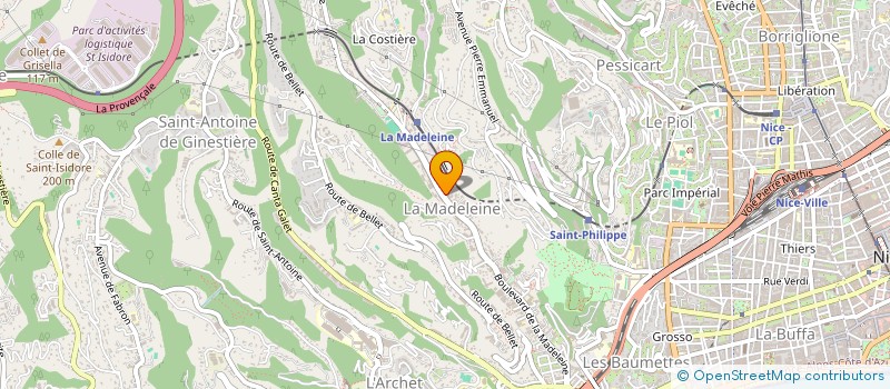 localisation de l'entreprise MONSIEUR KHALED BOULAMA à NICE