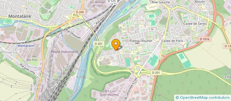 localisation de l'entreprise MONSIEUR KHALED BOULHAMANE à SAINT-QUENTIN