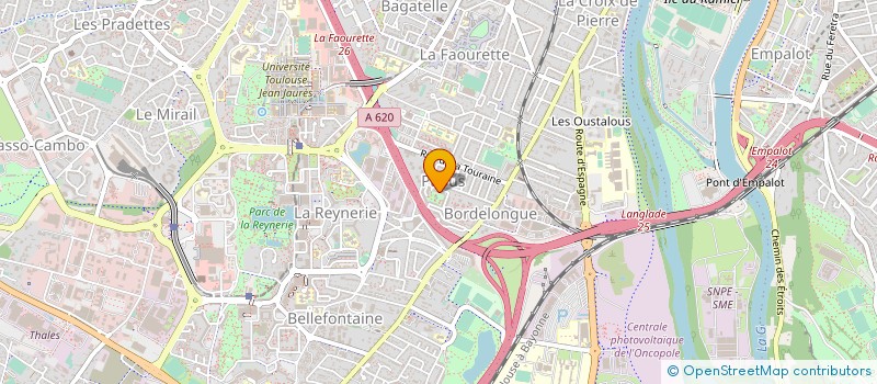 localisation de l'entreprise MONSIEUR KHALED BRIKI à TOULOUSE