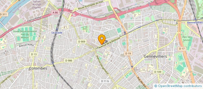 localisation de l'entreprise MONSIEUR KHALED CHABCHOUB à ASNIERES-SUR-SEINE