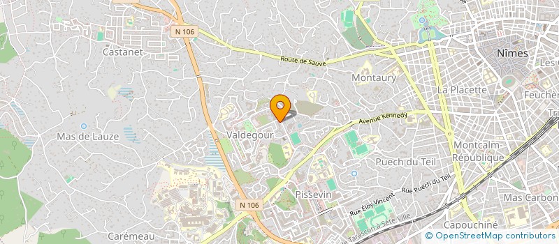 localisation de l'entreprise MONSIEUR KHALED CHADLI  NIMES