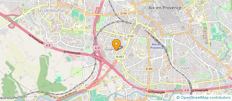 localisation de l'entreprise MONSIEUR KHALED CHAFAI  AIX-EN-PROVENCE