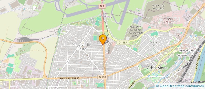localisation de l'entreprise MONSIEUR KHALED CHAGRA à PARAY-VIEILLE-POSTE