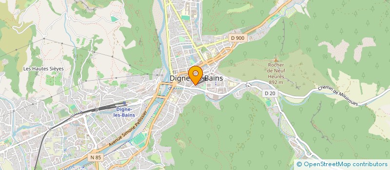 localisation de l'entreprise MONSIEUR KHALED CHARA à DIGNE-LES-BAINS