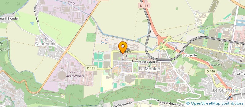 localisation de l'entreprise MONSIEUR KHALED DJEDI  GIF-SUR-YVETTE