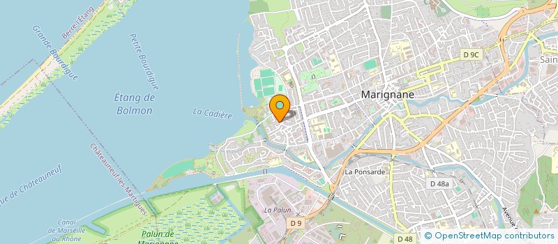 localisation de l'entreprise MONSIEUR KHALED EL OUARYAGHLY  MARIGNANE