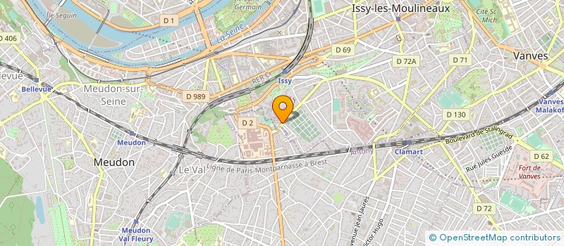 localisation de l'entreprise MONSIEUR KHALED ELBACHIRI à ISSY-LES-MOULINEAUX