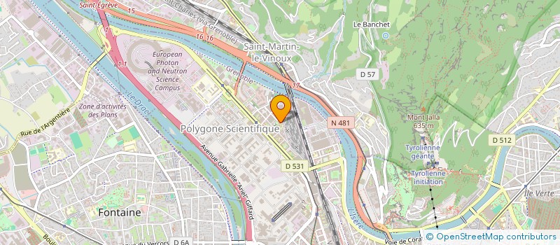 localisation de l'entreprise MONSIEUR KHALED ELHADEF ELOKKI  GRENOBLE