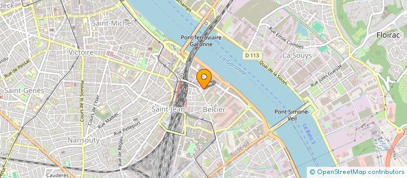 localisation de l'entreprise MONSIEUR KHALED FARDJ-ALLAH  BORDEAUX