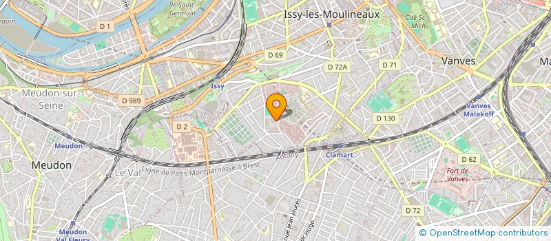 localisation de l'entreprise MONSIEUR KHALED FERNINE BENFETTOUM à ISSY-LES-MOULINEAUX