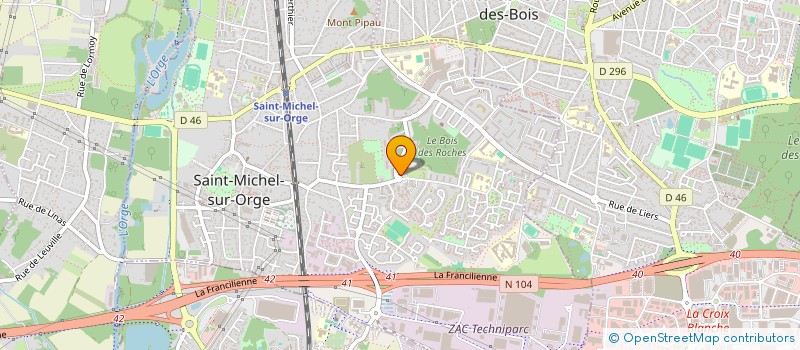 localisation de l'entreprise MONSIEUR KHALED FRIAA à SAINT-MICHEL-SUR-ORGE