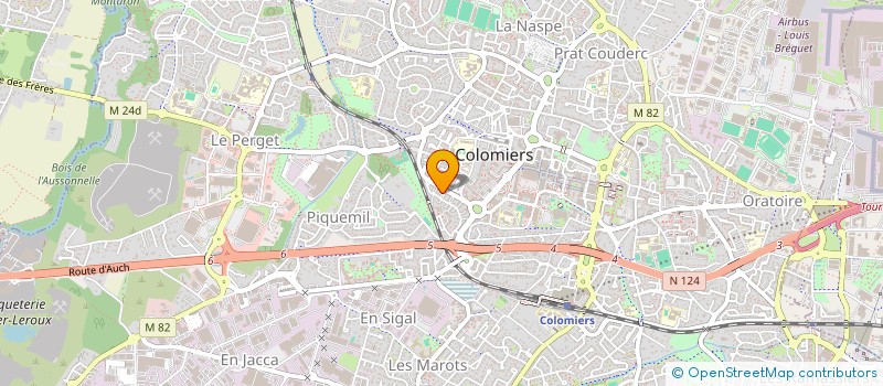 localisation de l'entreprise MONSIEUR KHALED GASSOUMI à COLOMIERS