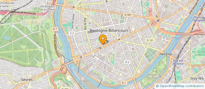 localisation de l'entreprise MONSIEUR KHALED GOURARI  BOULOGNE-BILLANCOURT